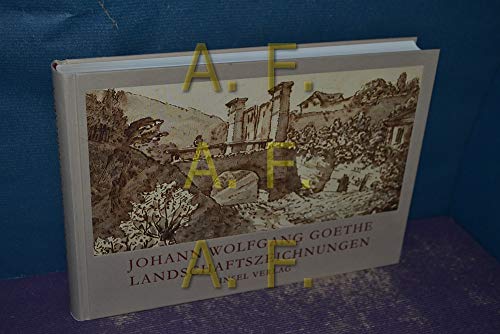 Beispielbild fr Johann Wolfgang Goethe - Landschaftszeichnungen zum Verkauf von Buli-Antiquariat