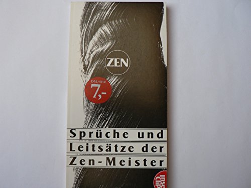 9783458180098: Zen. Sprche und Leitstze der Zen-Meister
