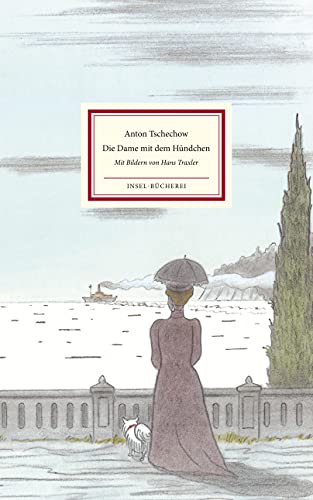 9783458200055: Die Dame mit dem Hndchen: Eine der schnsten Liebesgeschichten | Mit einem Essay von Bernhard Schlink und Bildern von Hans Traxler: 2005