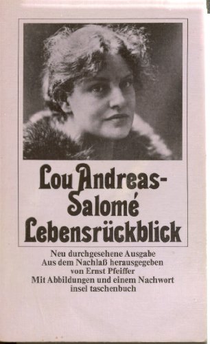 Beispielbild fr Lebensrckblick. Grundri einiger Lebenserinnerungen. Aus dem Nachlass hrsg. von Ernst Pfeiffer. it 54 / 6. Auflage zum Verkauf von Hylaila - Online-Antiquariat