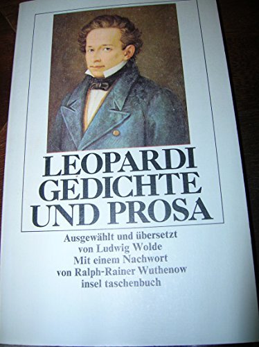 Gedichte und Prosa: ausgew. Werke. (9783458318040) by Unknown Author