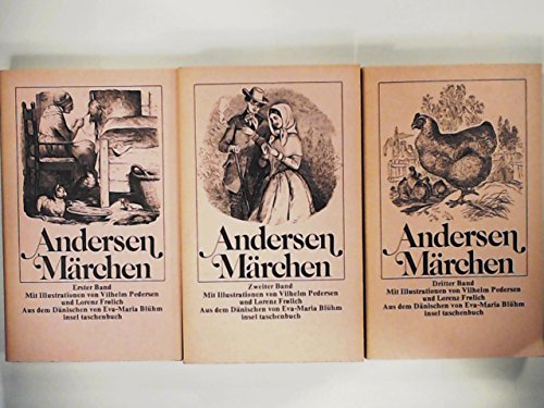 Die Märchen. Band 1-3 im Schuber - Andersen, Hans Christian, Lorenz FrÃ lich und Vilhelm Pedersen