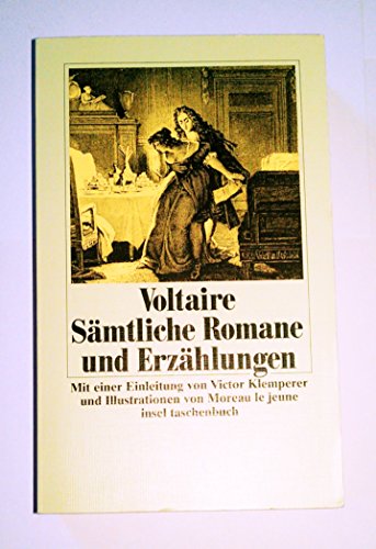 Stock image for Smtliche Romane und Erzhlungen. Mit einer Einleitung von Victor Klemperer und Illustrationen von Moreau Le Jeune. NUR BAND EINS. it 209 for sale by Hylaila - Online-Antiquariat