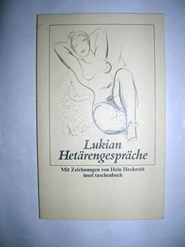 Stock image for Hetrengesprche. bertragen von Horst Gasse. it 408 / 1. Auflage for sale by Hylaila - Online-Antiquariat