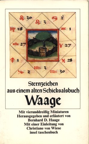 Beispielbild fr Sternzeichen Waage. Aus einem alten Schicksalsbuch. zum Verkauf von Versandantiquariat Felix Mcke