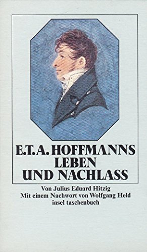 Beispielbild fr E. T. A. Hoffmanns Leben und Nachla zum Verkauf von medimops