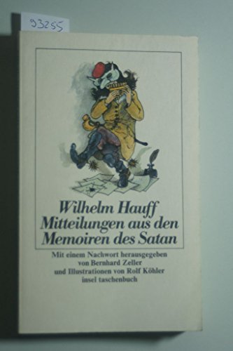 Beispielbild fr Mitteilungen aus den Memoiren des Satans zum Verkauf von Versandantiquariat Felix Mcke