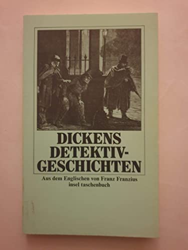 Beispielbild fr Detektivgeschichten Aus dem Englischen von Franz Franzius zum Verkauf von antiquariat rotschildt, Per Jendryschik