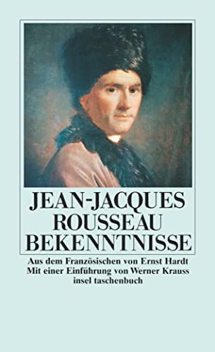 Stock image for Jean-Jacques Rousseau - Bekenntnisse. for sale by La Bouquinerie des Antres