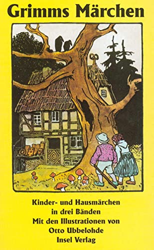 Stock image for Kinder- und Hausmrchen, gesammelt durch die Brder Grimm. In drei Bnden: 3 Bde. (insel taschenbuch) for sale by medimops