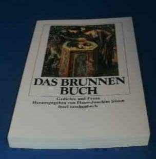 9783458326335: Das Brunnenbuch. Gedichte und Prosa it 933