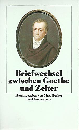 Stock image for Briefwechsel zwischen Goethe und Zelter. 3 Bde. for sale by medimops