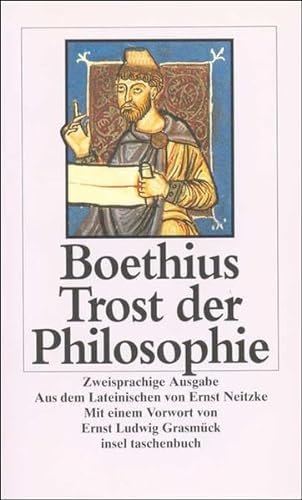 9783458329152: Trost der Philosophie. Zweisprachige Ausgabe. Lateinisch / Deutsch.
