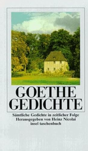 9783458331001: Gedichte. Smtliche Gedichte in zeitlicher Folge. (German Edition)