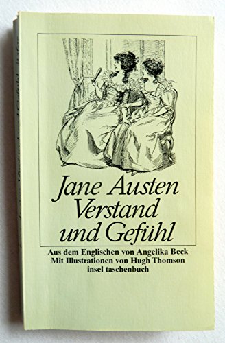 Imagen de archivo de Verstand und Gefhl. Aus dem Englischen von Angelika Beck it 1615 a la venta por Hylaila - Online-Antiquariat