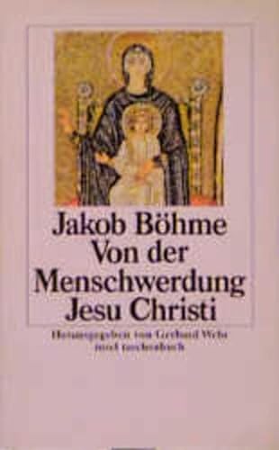 Stock image for VON DER MENSCHENWERDUNG JESU CHRISTI, hrsg. und erlaeutert von G. Wehr for sale by German Book Center N.A. Inc.