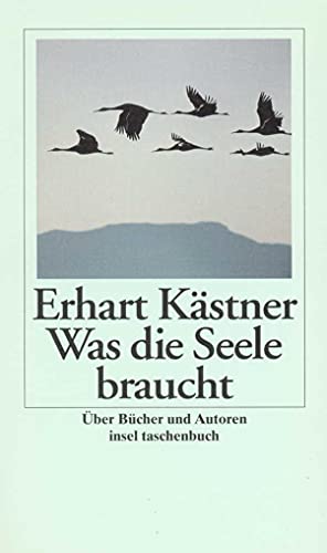 Stock image for Was die Seele braucht: Erhart Kstner ber Bcher und Autoren (insel taschenbuch) for sale by medimops