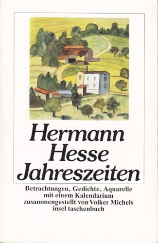 Jahreszeiten. GroÃŸdruck. (9783458340393) by Hesse, Hermann; Michels, Volker