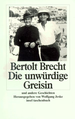 Imagen de archivo de Die unwürdige Greisin und andere Geschichten, Groádruck a la venta por WorldofBooks
