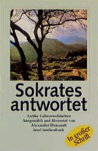 Sokrates antwortet. GroÃŸdruck. Antike Lebensweisheiten. (9783458340768) by Demandt, Alexander