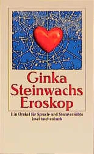 9783458342861: Eroskop: Ein Orakel für Sprach- und Sternverliebte (Insel Taschenbuch) (German Edition)