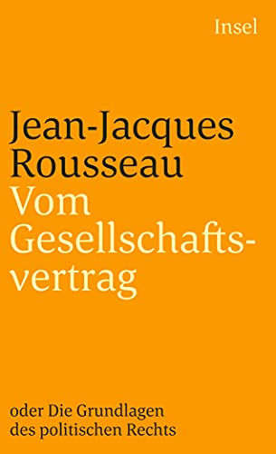 9783458343066: Vom Gesellschaftsvertrag oder Grundlagen des politischen Rechts: 2606