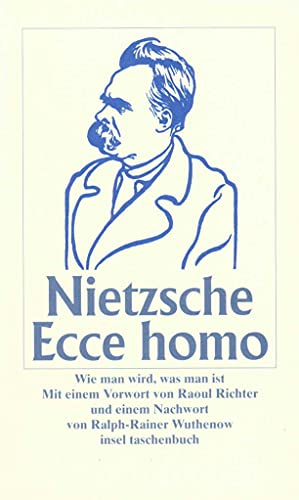 Ecce Homo. (9783458343776) by Nietzsche, Friedrich