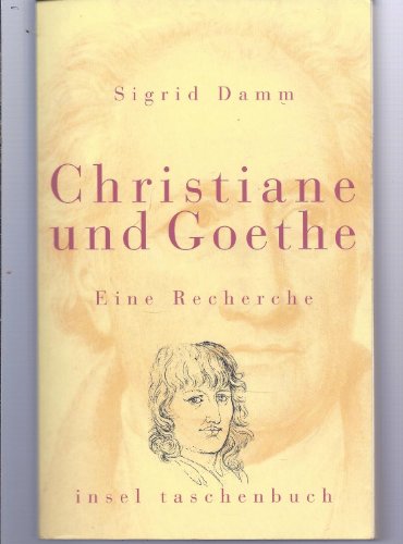 Beispielbild für Christiane und Goethe zum Verkauf von Wonder Book