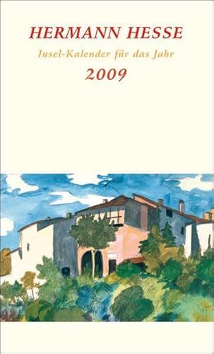 Hermann Hersse Insel-Kalender fr das Jahr 2009 (9783458350729) by Hermann Hesse