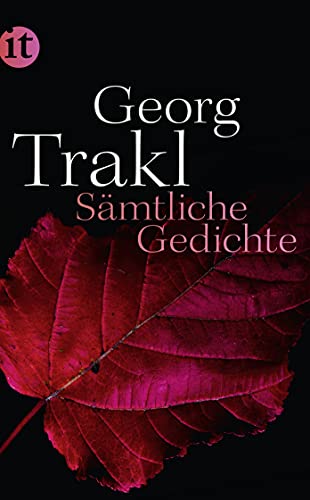 Samtliche Gedichte - Georg Trakl