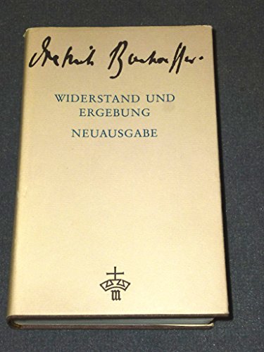 Beispielbild fr Widerstand und Ergebung. Briefe und Aufzeichnungen aus der Haft zum Verkauf von medimops