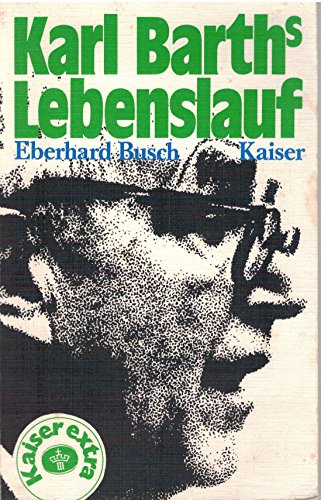 Imagen de archivo de Karl Barth s Lebenslauf a la venta por Versandantiquariat Felix Mcke