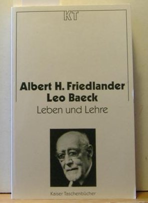 Beispielbild fr Leo Baeck Leben Und Lehre zum Verkauf von Concordia Books