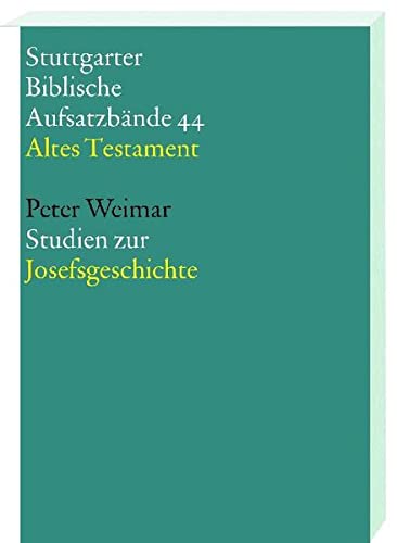 9783460064416: Studien zur Josefsgeschichte