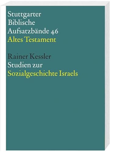 Studien zur Sozialgeschichte Israels (9783460064614) by Kessler, Rainer