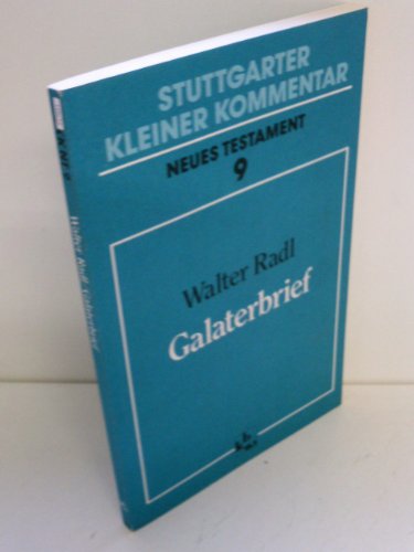 Beispielbild fr Stuttgarter Kleiner Kommentar, Neues Testament, 21 Bde. in 22 Tl.-Bdn., Bd.9, Galaterbrief zum Verkauf von medimops