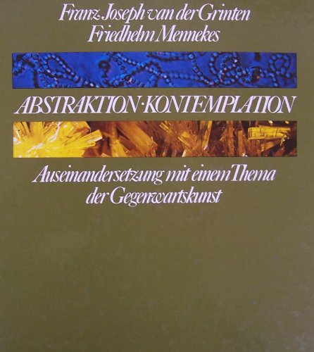 Imagen de archivo de Auseinandersetzung mit einem Thema zur Gegenwartskunst. a la venta por Antiquariat Eule