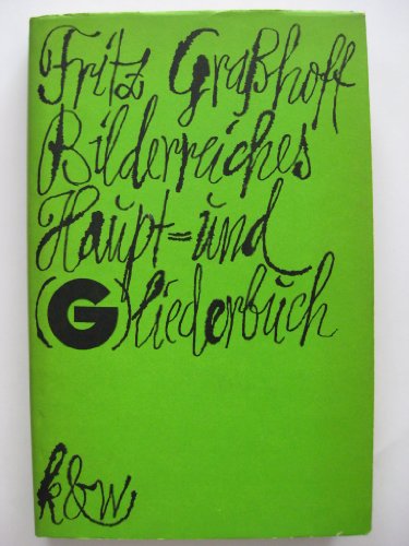 9783462007473: Bilderreiches Haupt & (G)Liederbuch