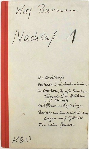 Nachlass (German Edition) (9783462012125) by Biermann, Wolf