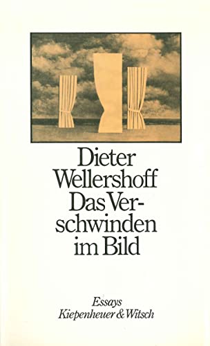 Stock image for Das Verschwinden Im Bild: Essays for sale by Anybook.com