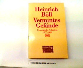 Stock image for Vermintes Gelände. Essayistische Schriften 1977-1981 for sale by WorldofBooks