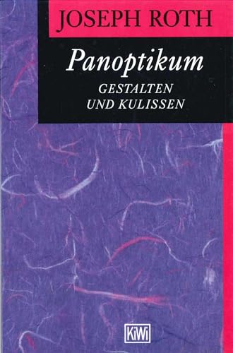 Stock image for PANOPTIKUM Gestalten und Kulissen for sale by German Book Center N.A. Inc.