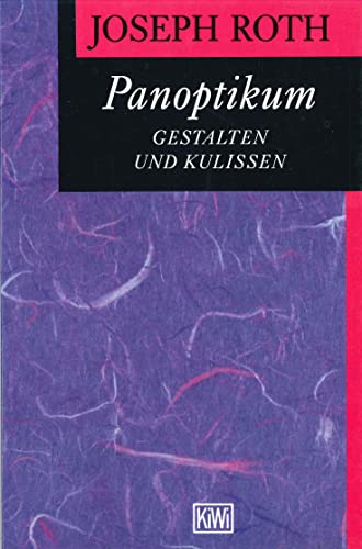 Panoptikum. Gestalten und Kulissen. (KiWi 35).