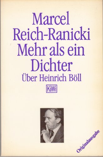 Beispielbild fr Mehr als ein Dichter. ber Heinrich Bll. zum Verkauf von German Book Center N.A. Inc.