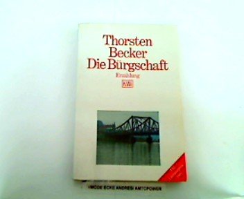 Beispielbild fr Die Brgschaft. Erzaehlung zum Verkauf von German Book Center N.A. Inc.