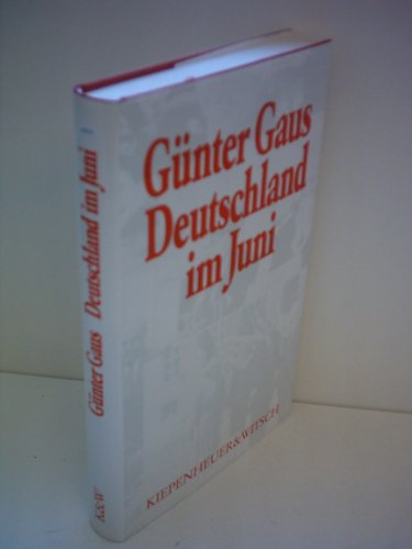 Beispielbild für Deutschland im Juni zum Verkauf von Bernhard Kiewel Rare Books