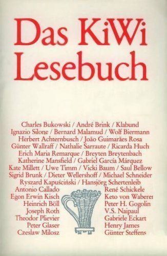 Stock image for Das KiWi-Reise-Lesebuch for sale by Leserstrahl  (Preise inkl. MwSt.)
