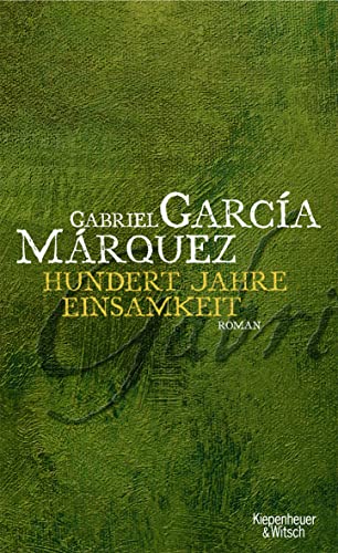 Imagen de archivo de 100 Jahre Einsamkeit Garca Mrquez, Gabriel a la venta por Iridium_Books