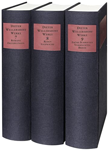 9783462043457: Werke: Band 7: Romane und Erzhlungen. Band 8: Essays, Reden, Gesprche. Band 9: Frhe Schriften, Vermischtes, Briefe