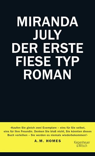 Beispielbild fr Der erste fiese Typ. Roman. Aus dem Amerikanischen von Stefanie Jacobs. Originaltitel: The First Bad Man. zum Verkauf von BOUQUINIST